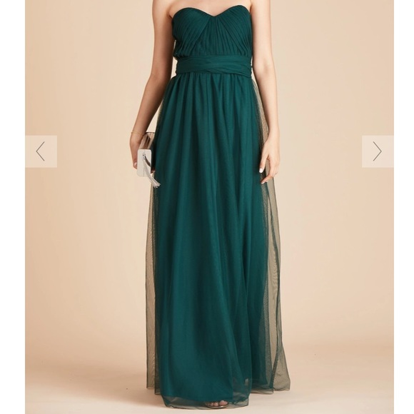 CHRISTINA CONVERTIBLE DRESS - EMERALD - Picture 3 of 9